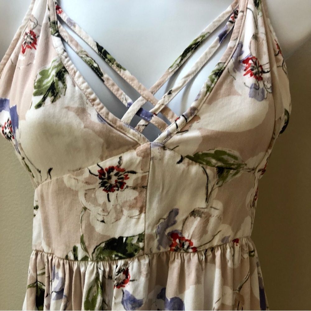 O’Neill floral skater surfer dress woman’s size s - Picture 4 of 7